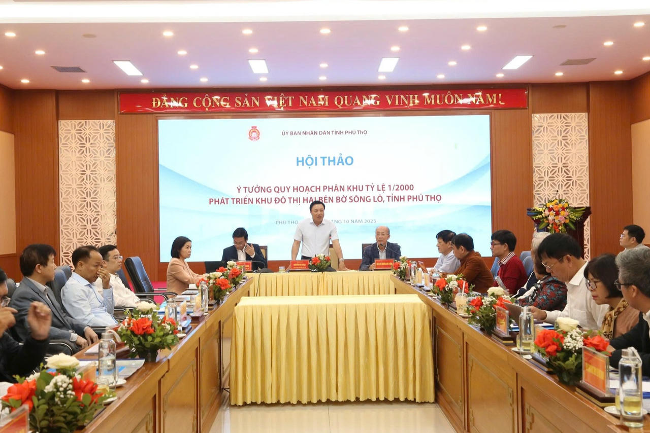 Đóng góp ý tưởng quy hoạch, phát triển khu đô thị hai bên bờ sông Lô