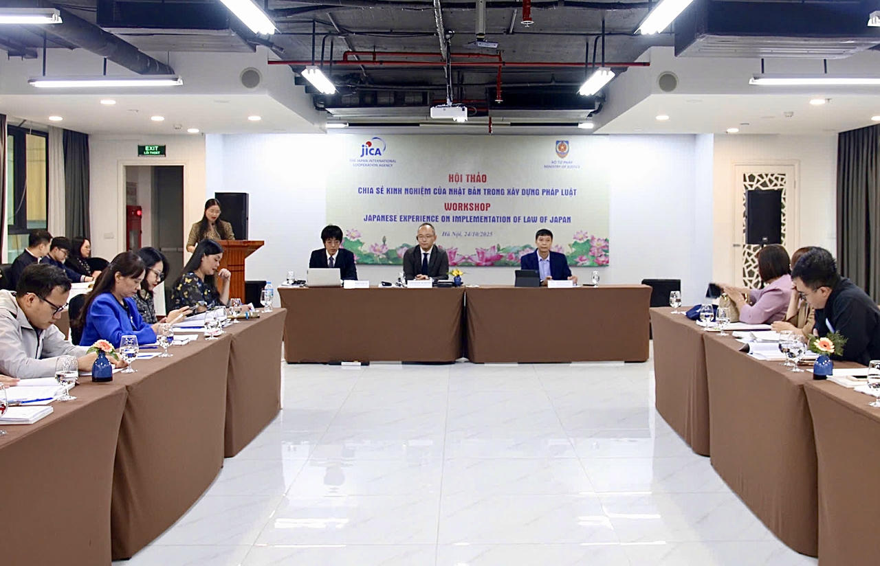 Việt Nam – Nhật Bản hợp tác thúc đẩy chuyên nghiệp hóa công tác xây dựng pháp luật