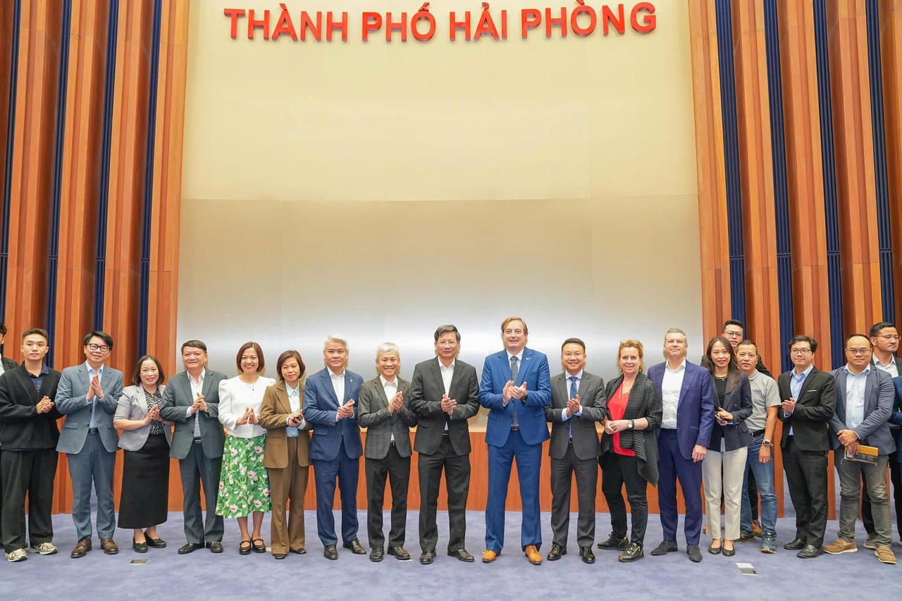 Hiệp hội Doanh nghiệp châu Âu tại Việt Nam tìm hiểu cơ hội hợp tác tại Hải Phòng 