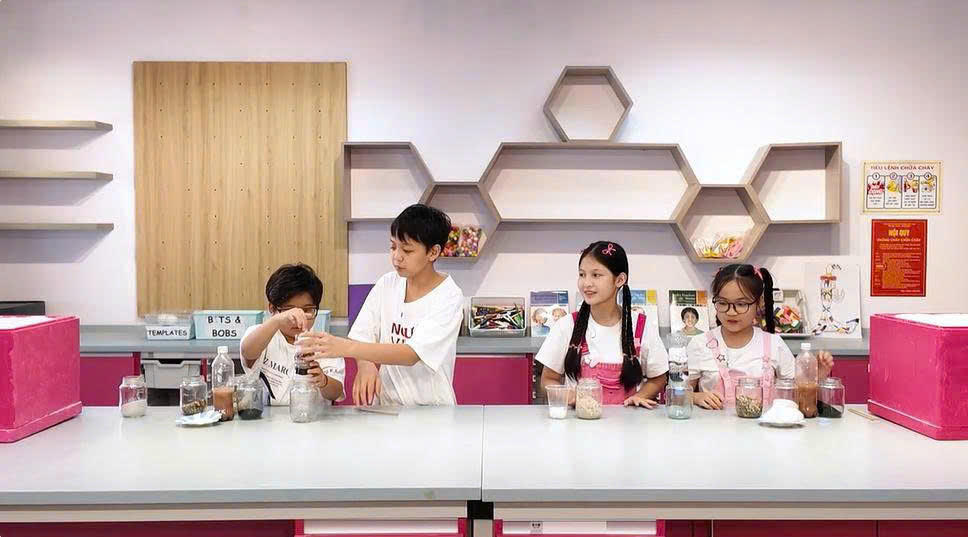 “Vườn tween” phát huy sáng tạo, học kỹ năng sống và lớn lên bằng trải nghiệm tích cực, nhân văn của trẻ (ảnh VTV).