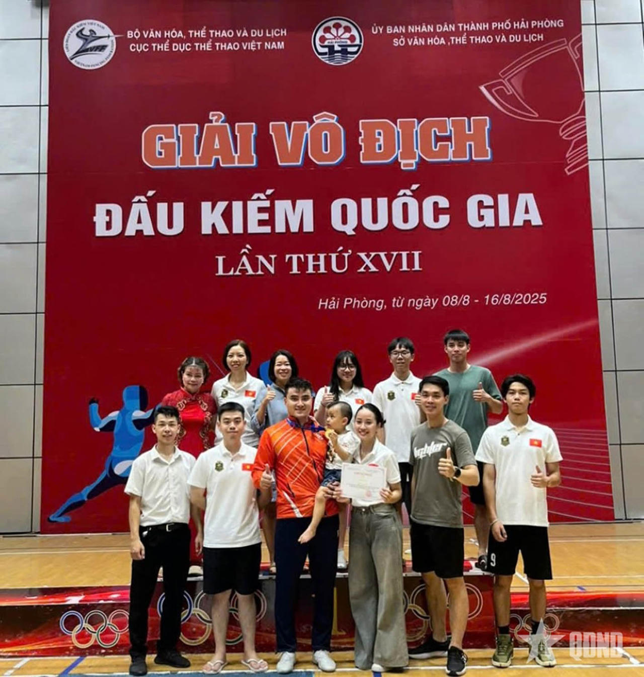 Ước mơ sau mũi kiếm của kiếm thủ Vũ Thành An 