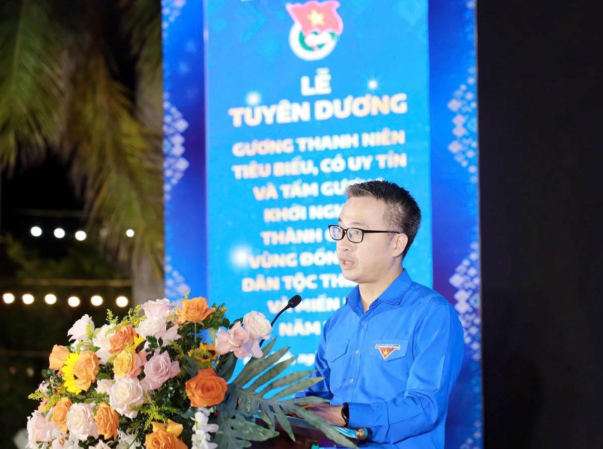 Bí thư Trung ương Đoàn, Chủ tịch Hội Liên hiệp Thanh niên Việt Nam Nguyễn Tường Lân.