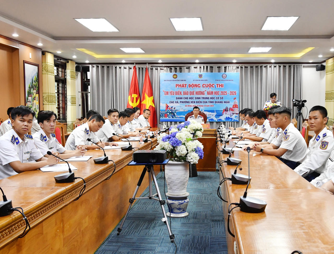 Quang cảnh phát động Cuộc thi tại tỉnh Quảng Ngãi.