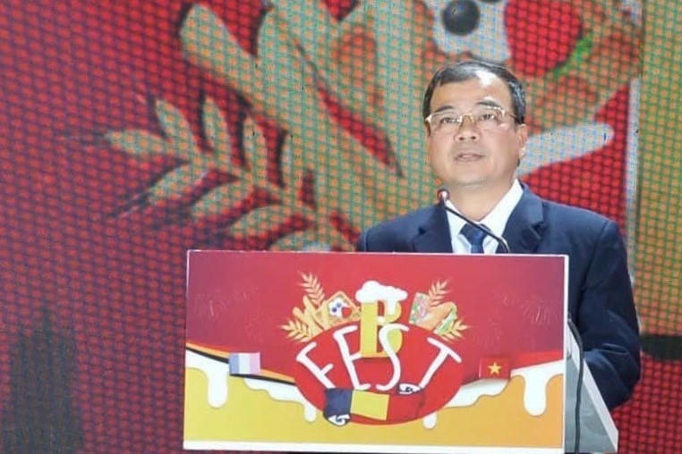 Phó Chủ tịch UBND thành phố phát biểu tại buổi lễ