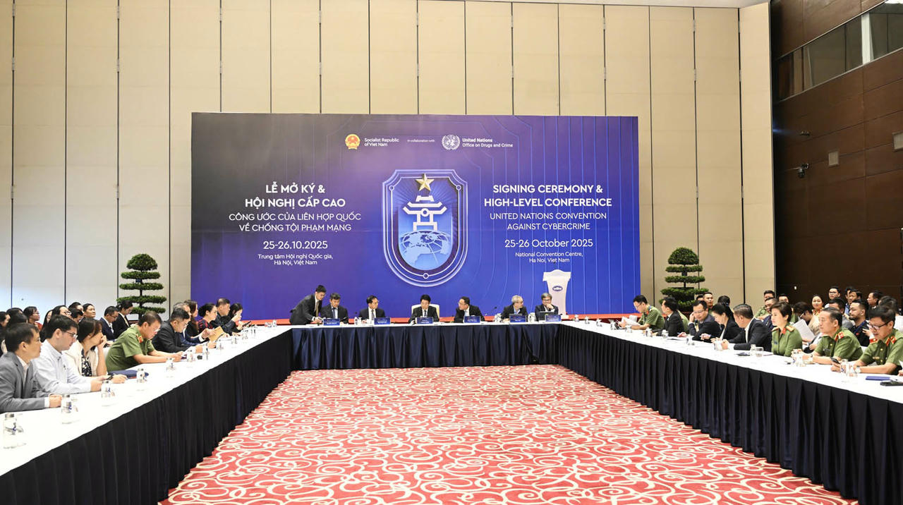 Lễ mở ký Công ước Hà Nội: Khẳng định Việt Nam là thành viên tích cực, trách nhiệm, đồng hành, kiên định mục tiêu Liên hợp quốc