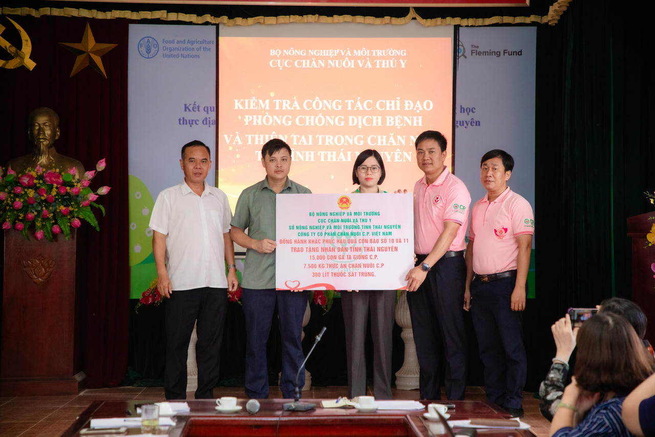 Hỗ trợ tỉnh Thái Nguyên