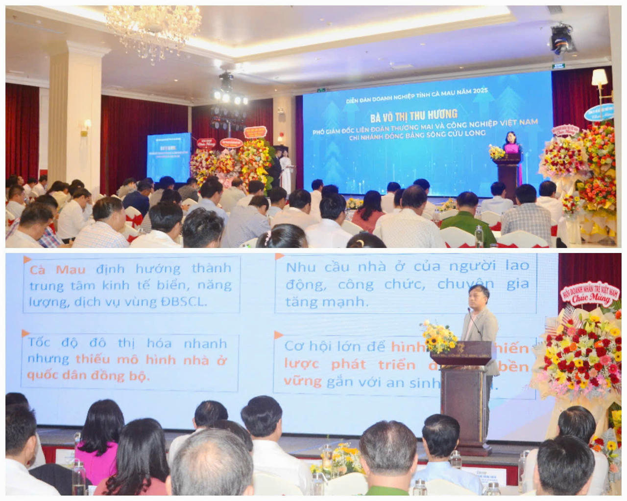 Hiệp hội, doanh nghiệp tham luận về năng lượng, thủy sản, logistics, hạ tầng, khu công nghiệp – kinh tế và cảng lưỡng dụng Hòn Khoai...