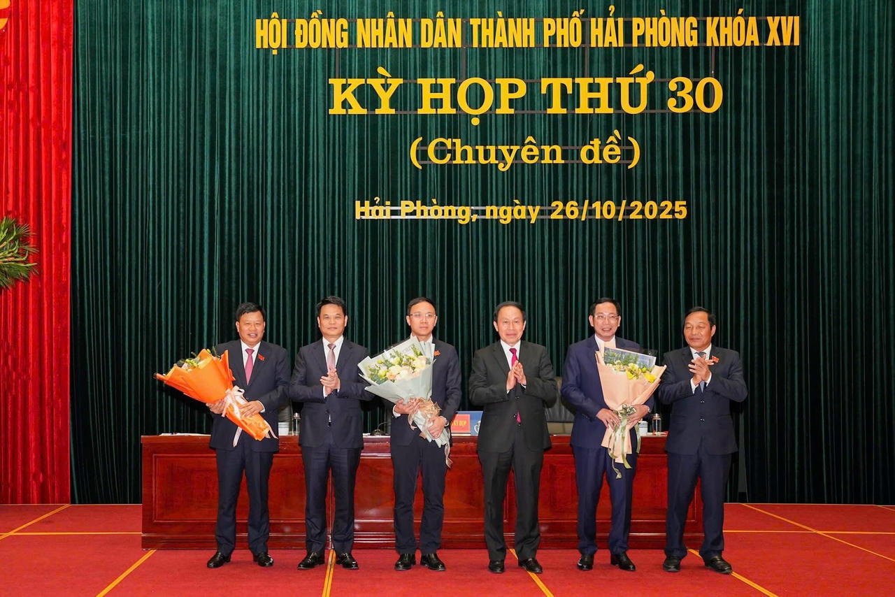 Thủ tướng phê chuẩn hai Phó Chủ tịch UBND TP Hải Phòng nhiệm kỳ 2021–2026
