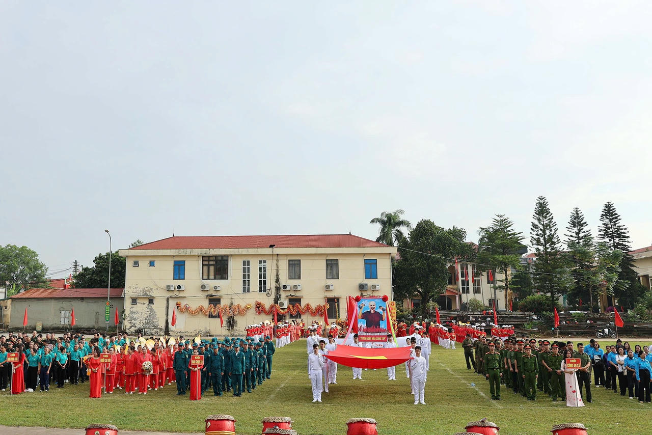 Xã Xuân Mai (Hà Nội) khai mạc Đại hội Thể dục Thể thao lần thứ I năm 2025