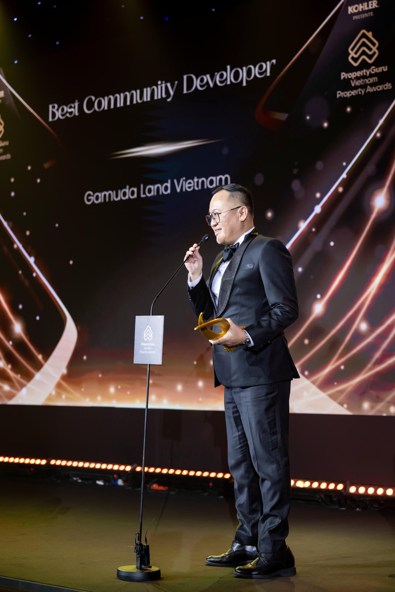 Ông Angus Liew- Chủ tịch Gamuda Land Việt Nam phát biểu  