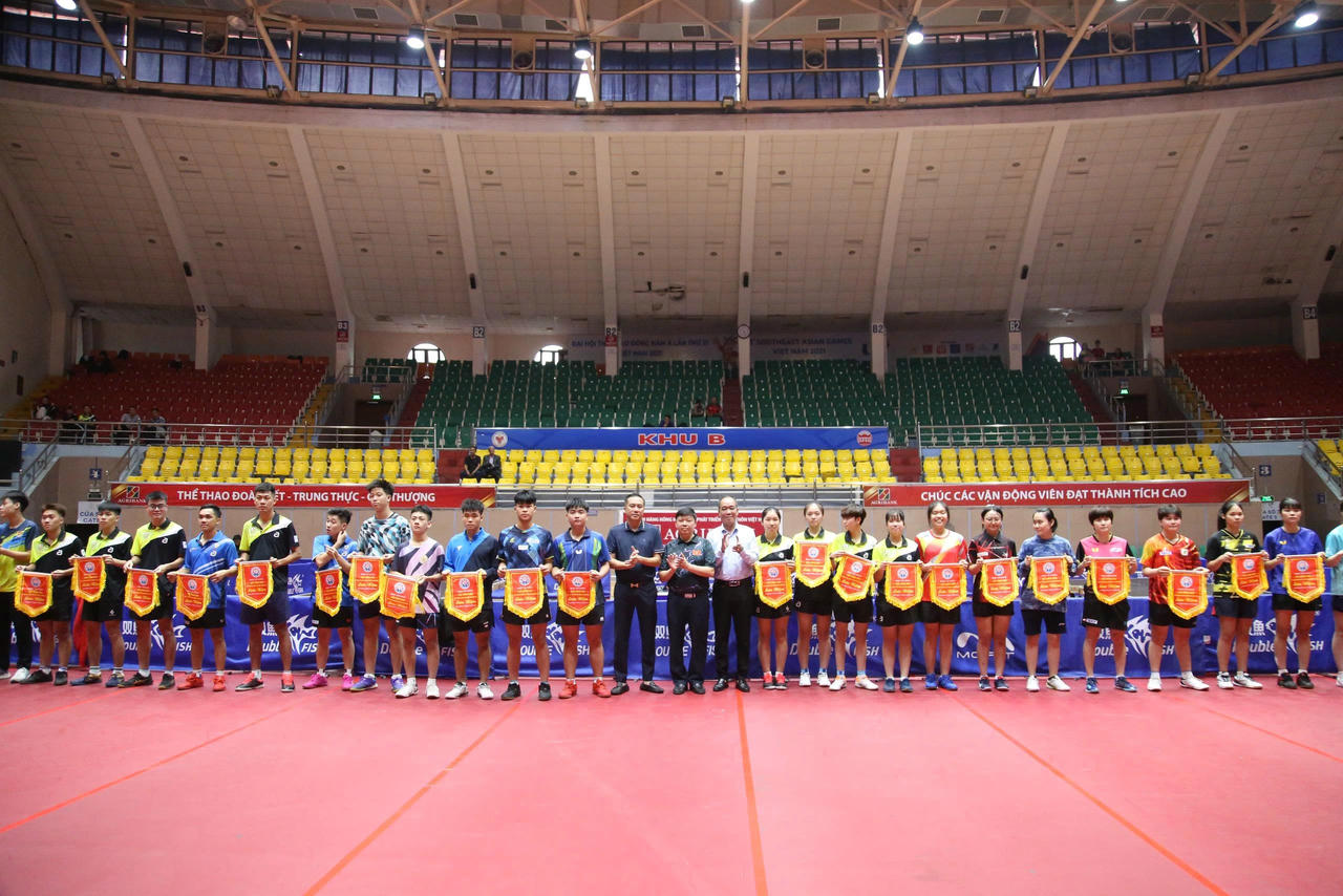 Khai mạc Giải bóng bàn các cây vợt xuất sắc quốc gia 2025 tại Hải Phòng