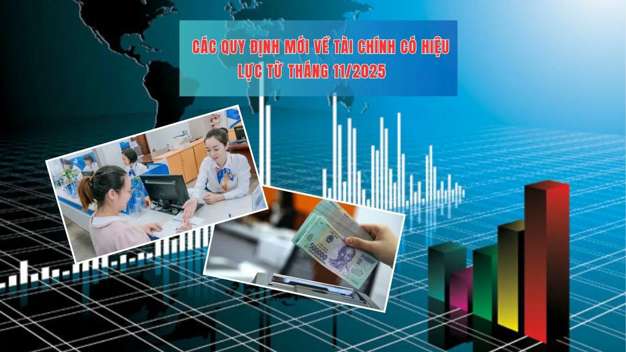 Nhiều chính sách mới trong lĩnh vực tài chính, ngân hàng, bảo hiểm có hiệu lực từ tháng 11