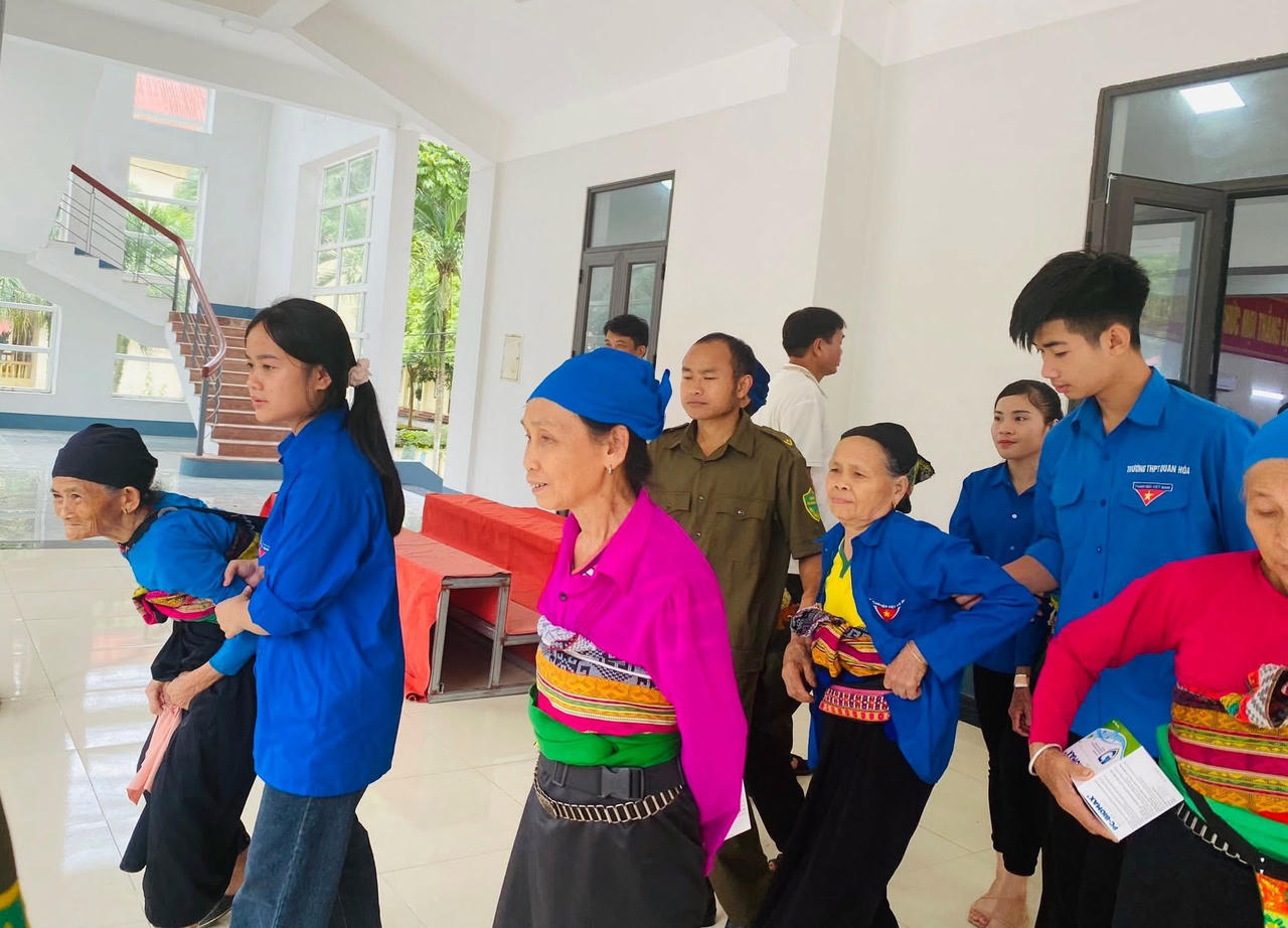 Công tác an sinh xã hội được xã Nam Xuân đẩy mạnh.