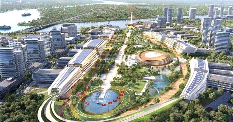 Trung tâm Chính trị - hành chính tỉnh dự kiến xây tại Khu công nghiệp Biên Hòa 1 sau khi chuyển đổi công năng.