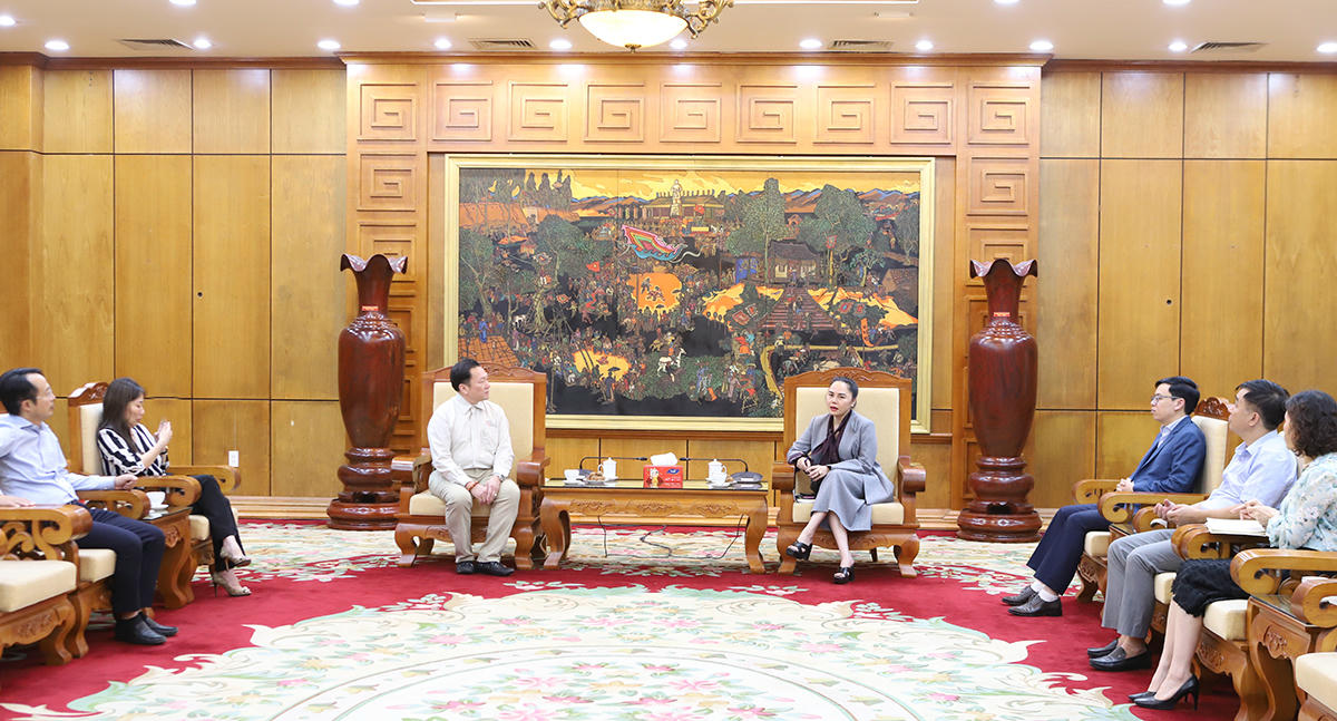 Đoàn công tác Công ty QXQ Inc, Hoa Kỳ tìm hiểu môi trường đầu tư tại tỉnh Bắc Ninh