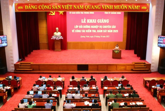 Hơn 5500 học viên Quảng Ninh tham gia bồi dưỡng nghiệp vụ kiểm tra, giám sát 