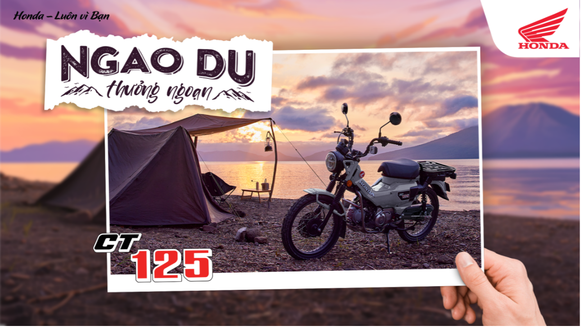 Honda Việt Nam lần đầu tiên giới thiệu mẫu xe CT125