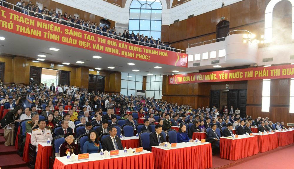 Đại biểu tham dự đại hội.