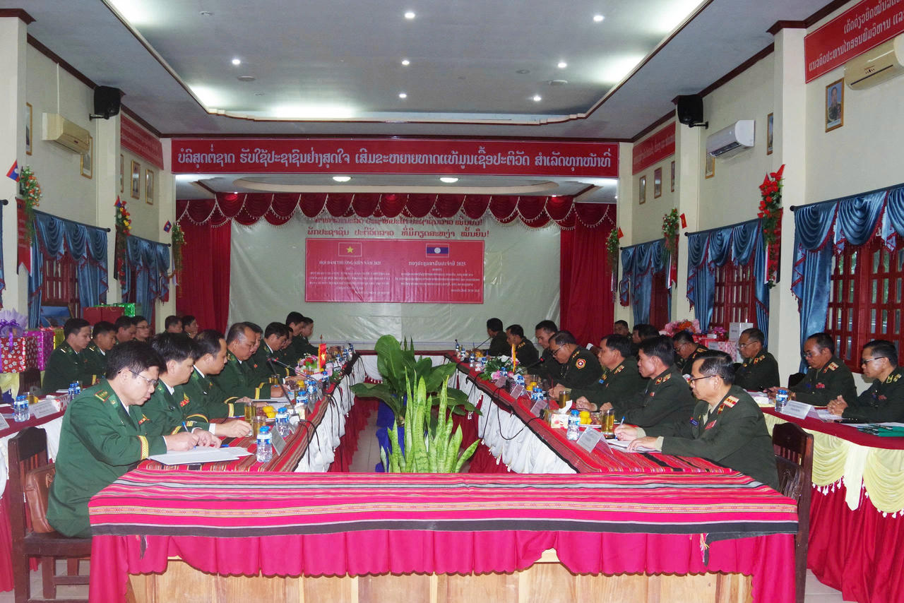 Hội đàm các lực lượng bảo vệ biên giới Quảng Trị - Huế - Salavan lần thứ XIX, năm 2025.