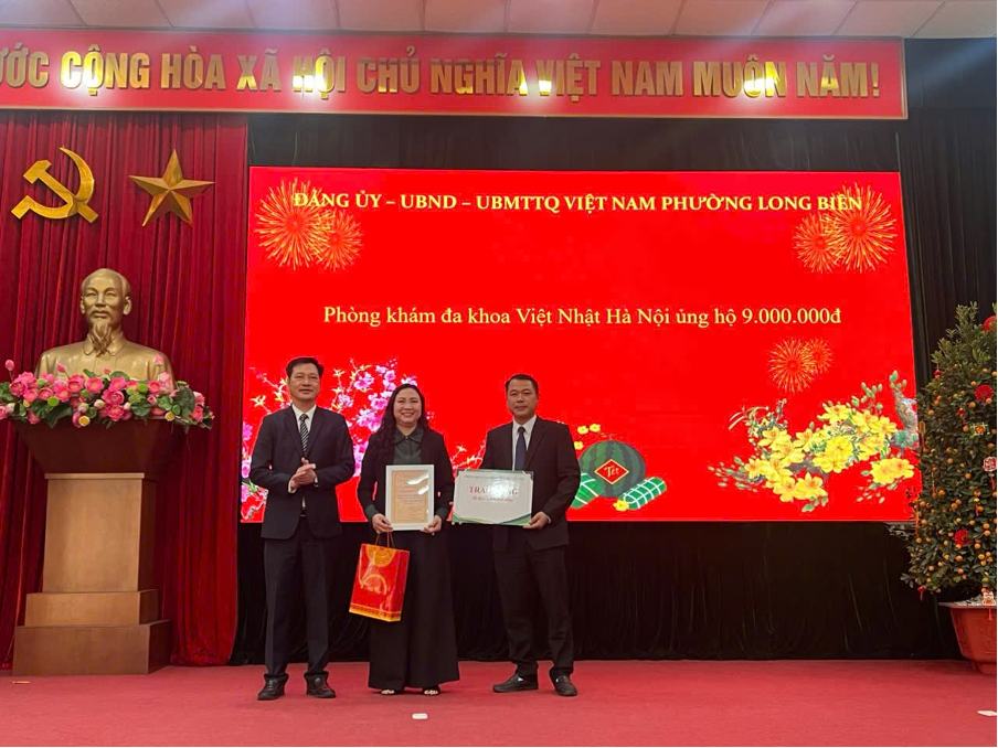 Phòng khám Đa khoa Việt Nhật Hà Nội lan toả giá trị nhân văn trong công tác khám, chăm sóc sức khoẻ cộng đồng