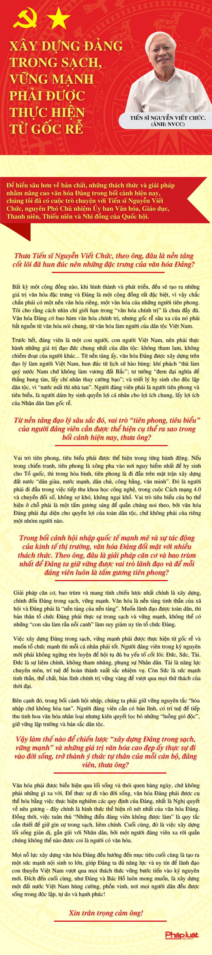 Tầm quan trọng của văn hóa Đảng trong kỷ nguyên mới - Bài cuối: Nâng cao văn hóa Đảng trong kỷ nguyên vươn mình của dân tộc