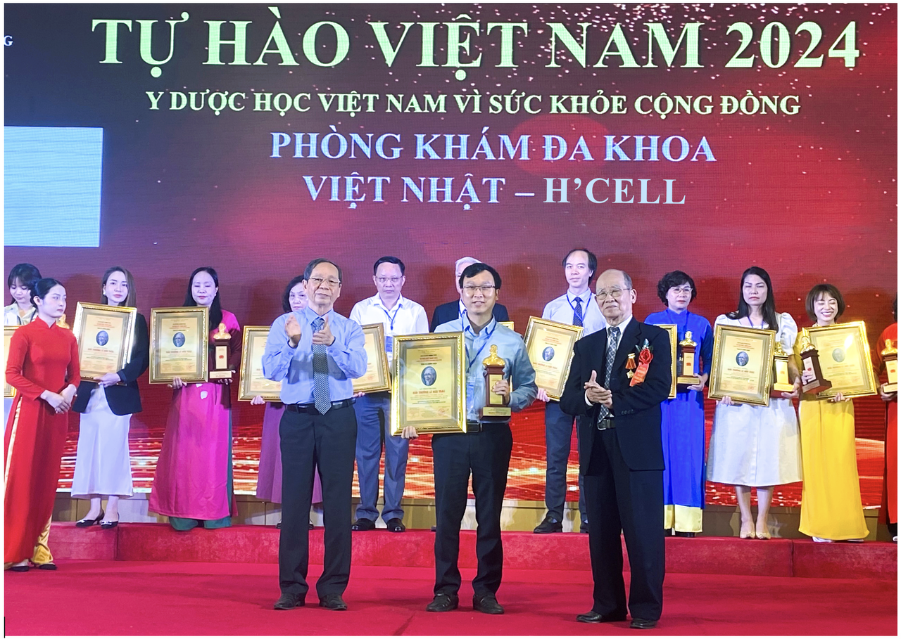 Phòng khám Đa khoa Việt Nhật Hà Nội – Khẳng định uy tín y tế chuẩn Nhật, Vinh dự nhận giải thưởng Lê Hữu Trác năm 2024