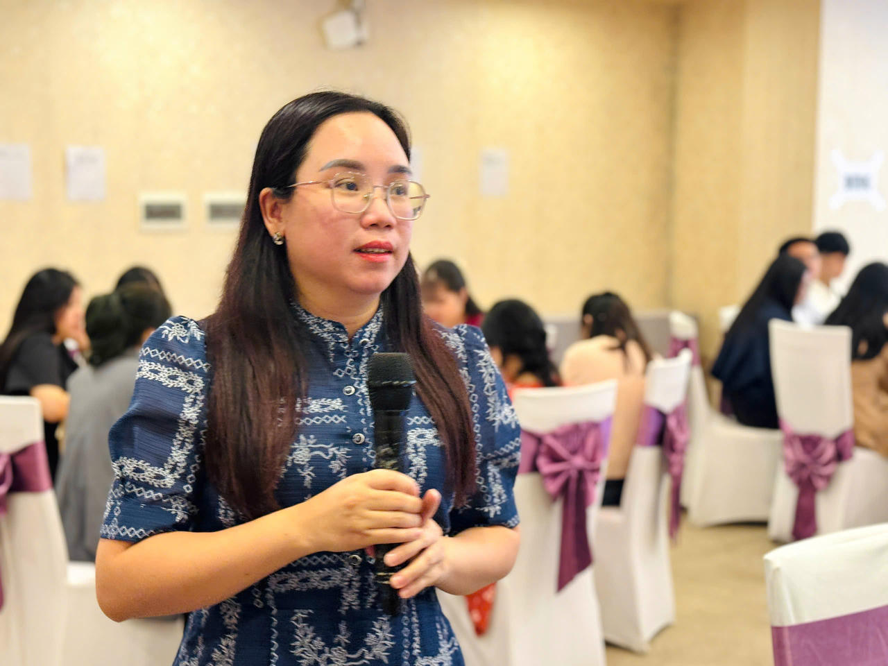 Giảng viên Học viện Tư pháp giảng dạy tại buổi tập huấn