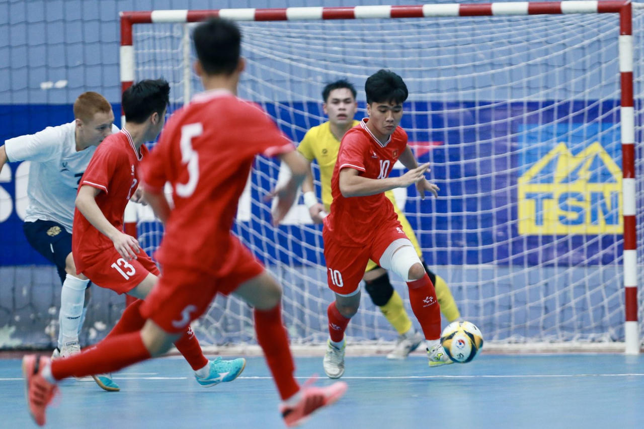 Futsal trẻ Việt Nam nằm ở bảng đấu nào?
