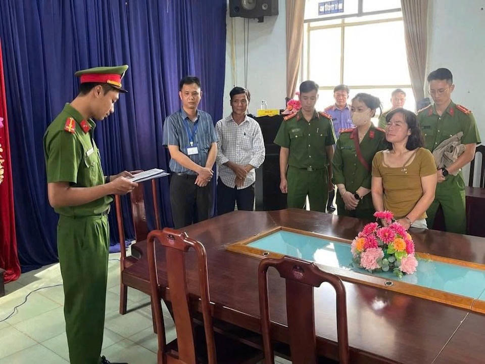 Gia Lai: Khởi tố người phụ nữ vu khống, xúc phạm cán bộ công an và chính quyền xã