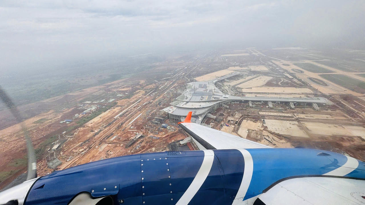 Hoàn tất bay hiệu chuẩn tại sân bay Long Thành