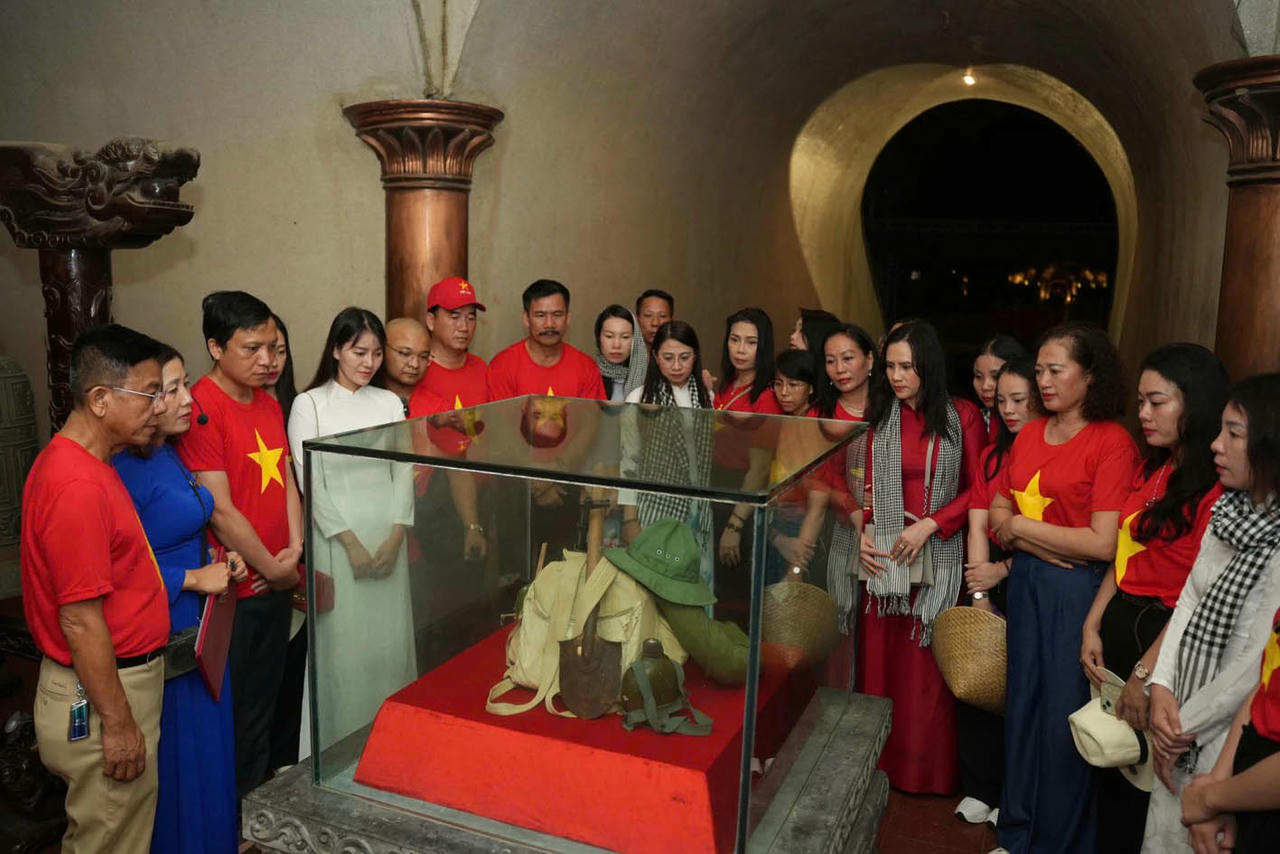 Các du khách thăm các địa chỉ đỏ tại Quảng Trị.
(Nguồn: Sở VHTTDL Quảng Trị)