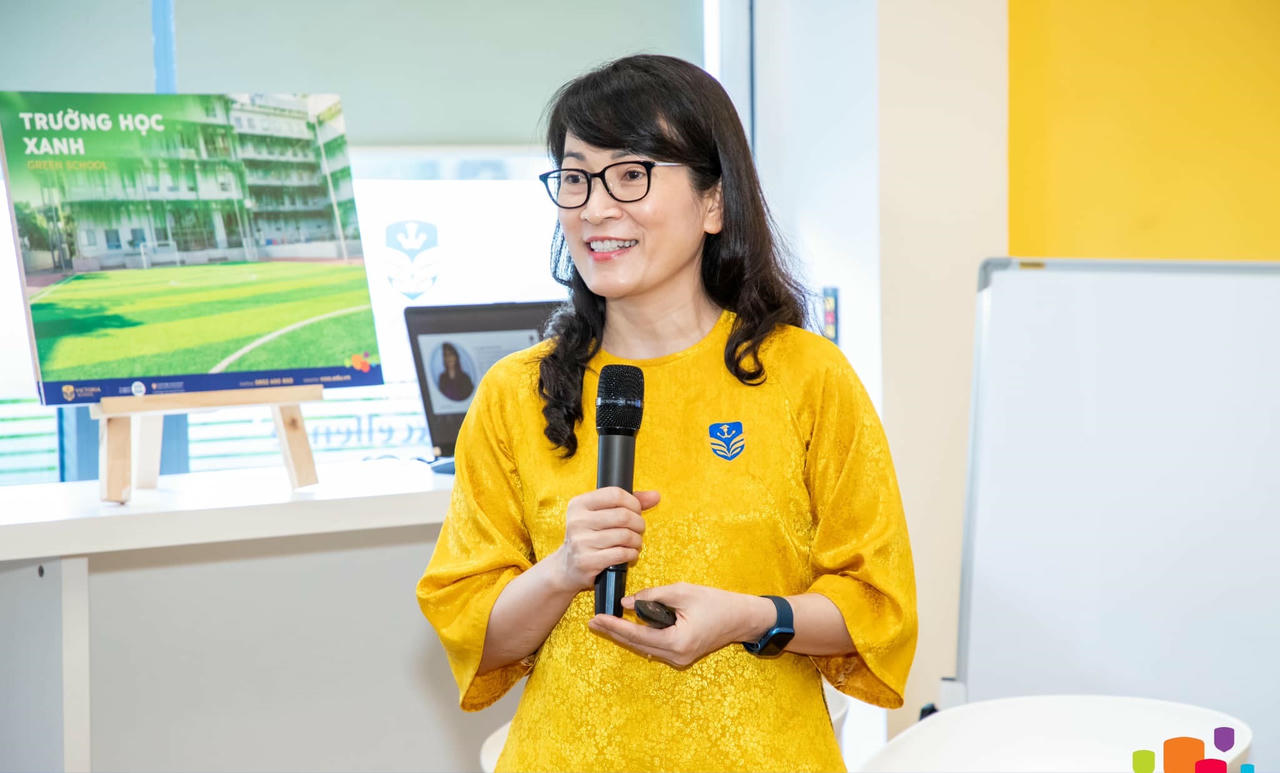 Tiến sĩ Nguyễn Thị Thu Anh – thành viên Hội đồng Quốc gia Giáo dục và Phát triển nhân lực.