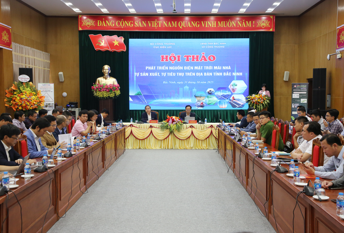 Bắc Ninh: Thúc đẩy phát triển nguồn điện mặt trời mái nhà