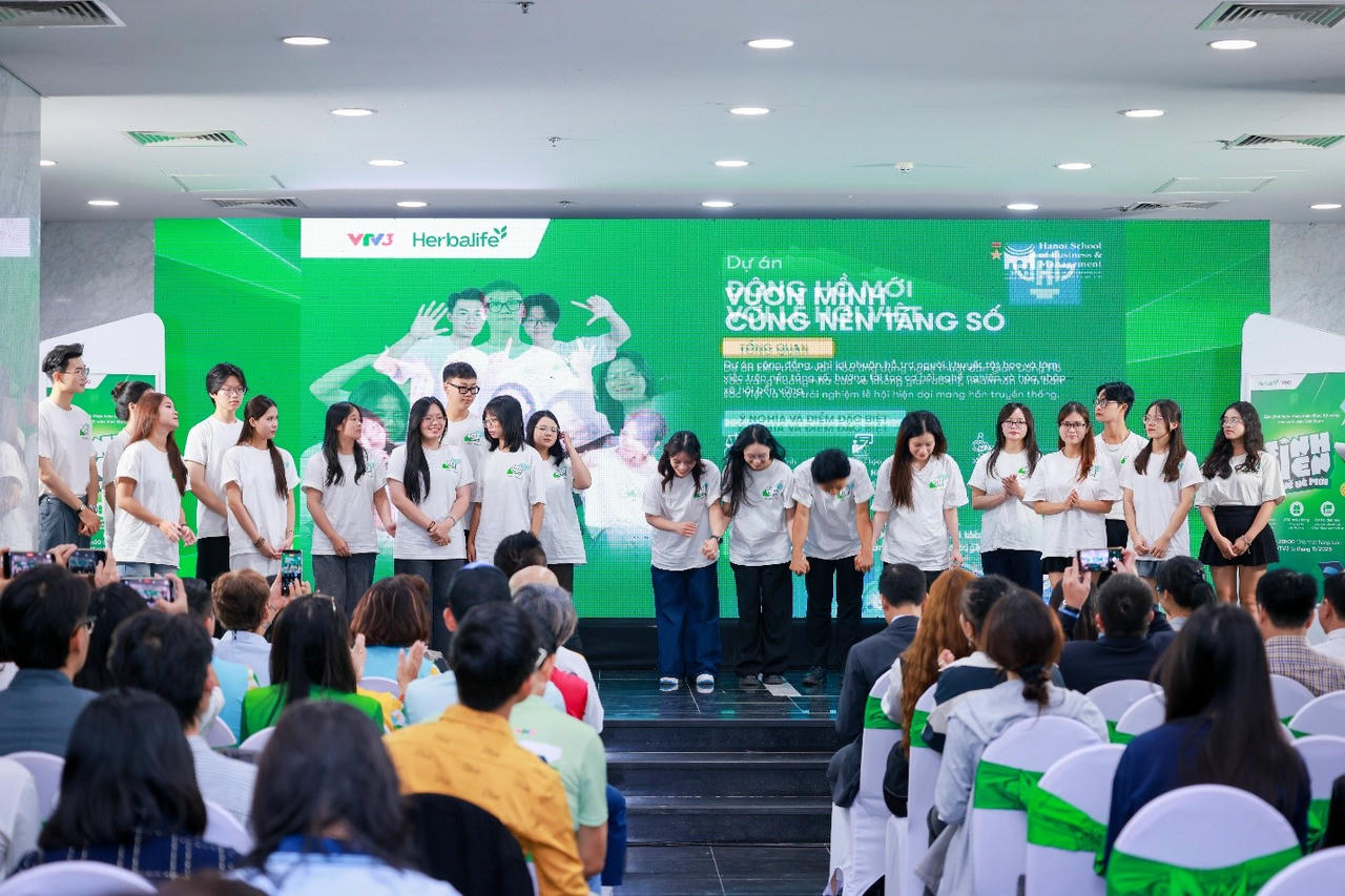 Herbalife Việt Nam đồng hành cùng VTV3 phát triển thế hệ sinh viên năng động, sáng tạo