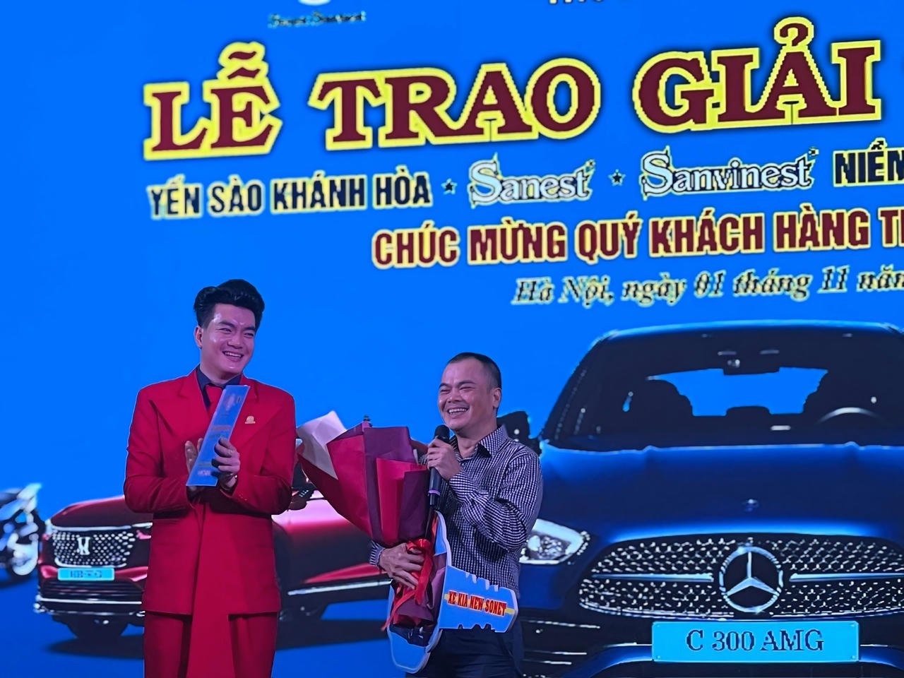 Khách hàng Trần Thế Tài (phường Hải An, TP. Hải Phòng) gửi lời cảm ơn đến&nbsp;Công ty Yến sào Khánh Hòa tại&nbsp;Lễ trao giải