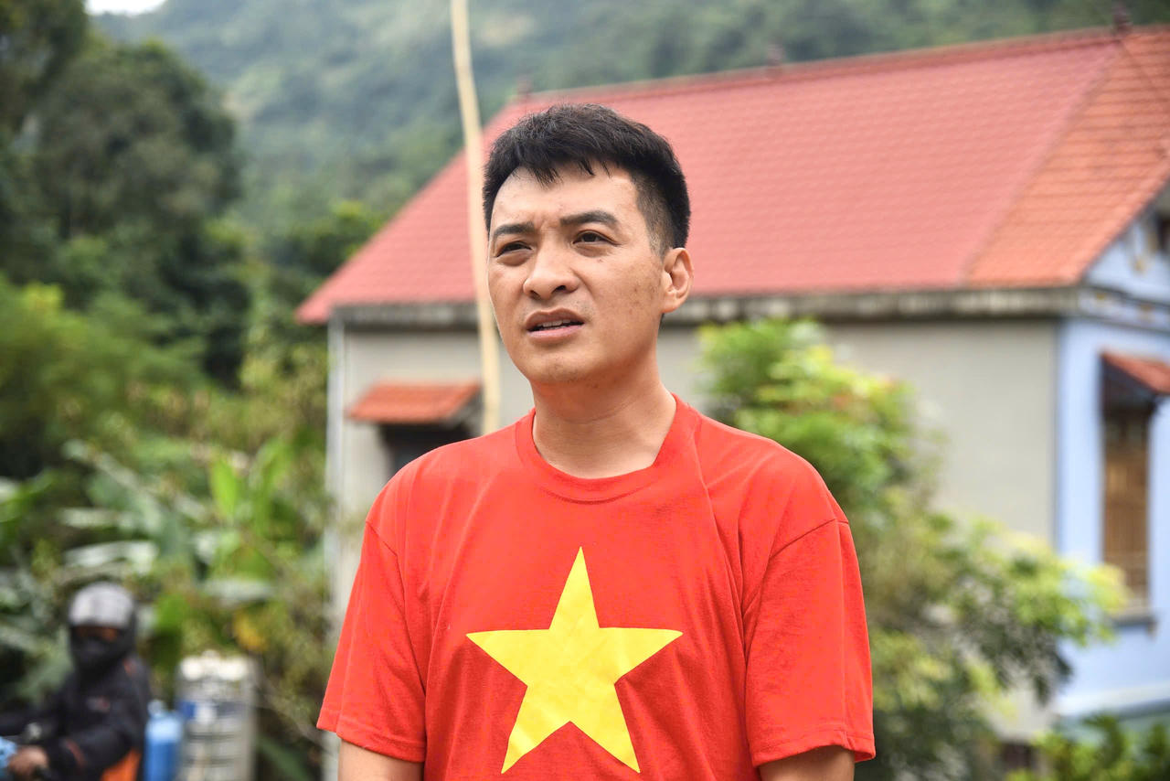 Ông Trương Nam Cao, đại diện Du lịch Xuân Hoà Sơn Cao Bằng. (Ảnh: Thanh Tùng)