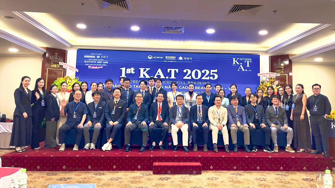 Hội thảo K.A.T 2025 về công nghệ thẩm mỹ 