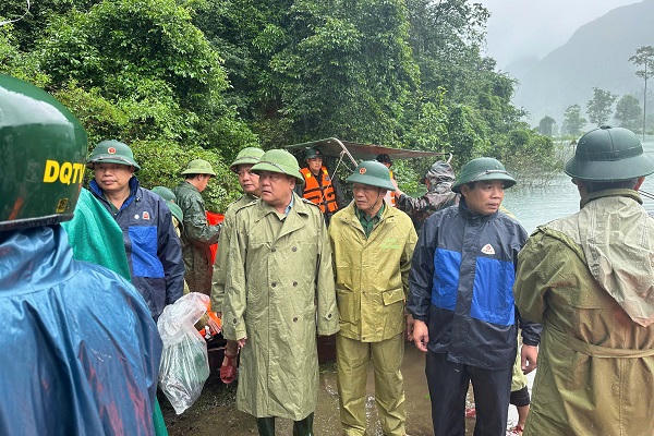 Quảng Trị hoãn hội nghị tập trung ứng phó mưa lũ