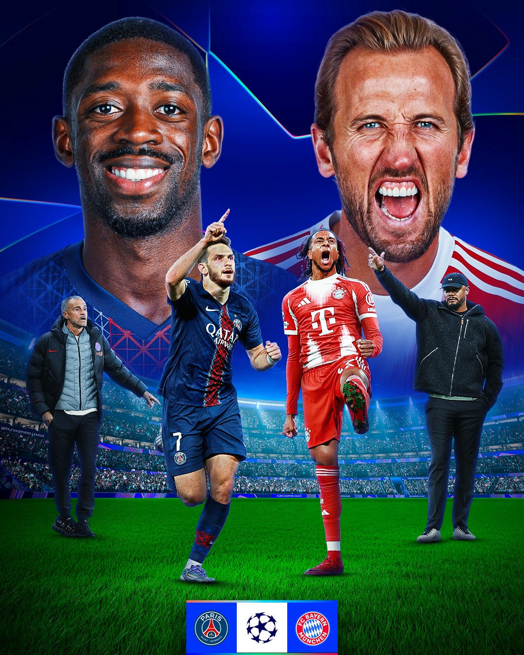 Champions League: PSG gặp Bayern Munich