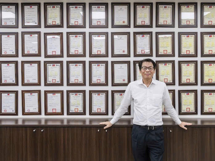 Kỹ sư Thái Chung Yến – một trong những chuyên gia tiên phong trong lĩnh vực LED hiệu suất cao của Đài Loan. (Ảnh: Thanh Tùng)