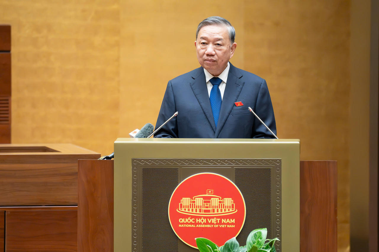 Tổng Bí thư Tô Lâm thông tin về một số điểm mới, định hướng quan trọng trong dự thảo Văn kiện Đại hội XIV của Đảng Tổng Bí thư Tô Lâm thông tin về một số điểm mới, định hướng quan trọng trong dự thảo Văn kiện Đại hội XIV của Đảng