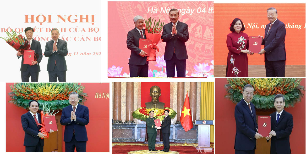 Bộ Chính trị điều động, phân công nhân sự cấp cao