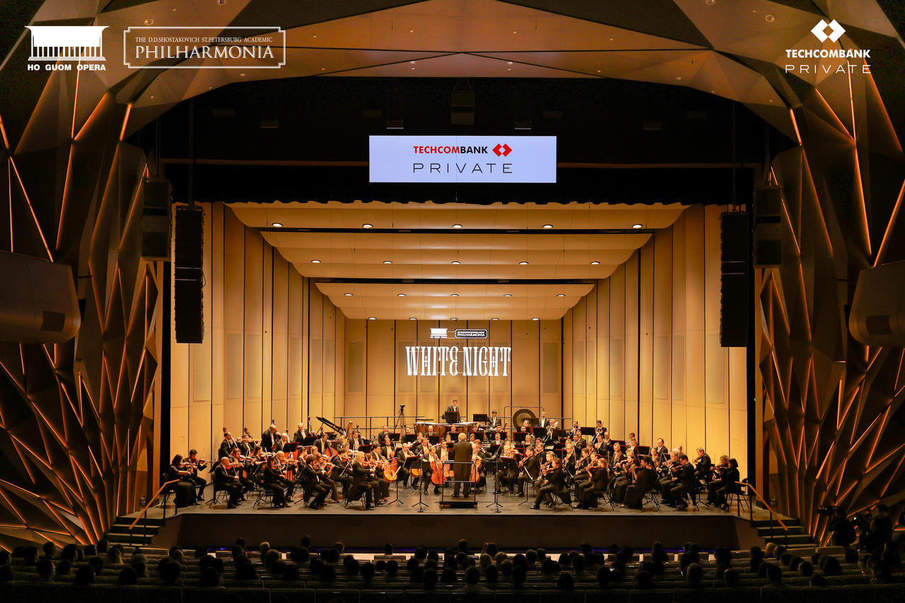 Dấu ấn ‘White Night’ - Đêm nhạc hoàng gia nga dành tặng khách hàng Techcombank Private