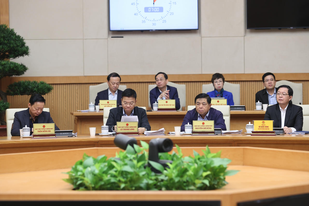 Các đại biểu dự Phiên họp. Ảnh: VGP