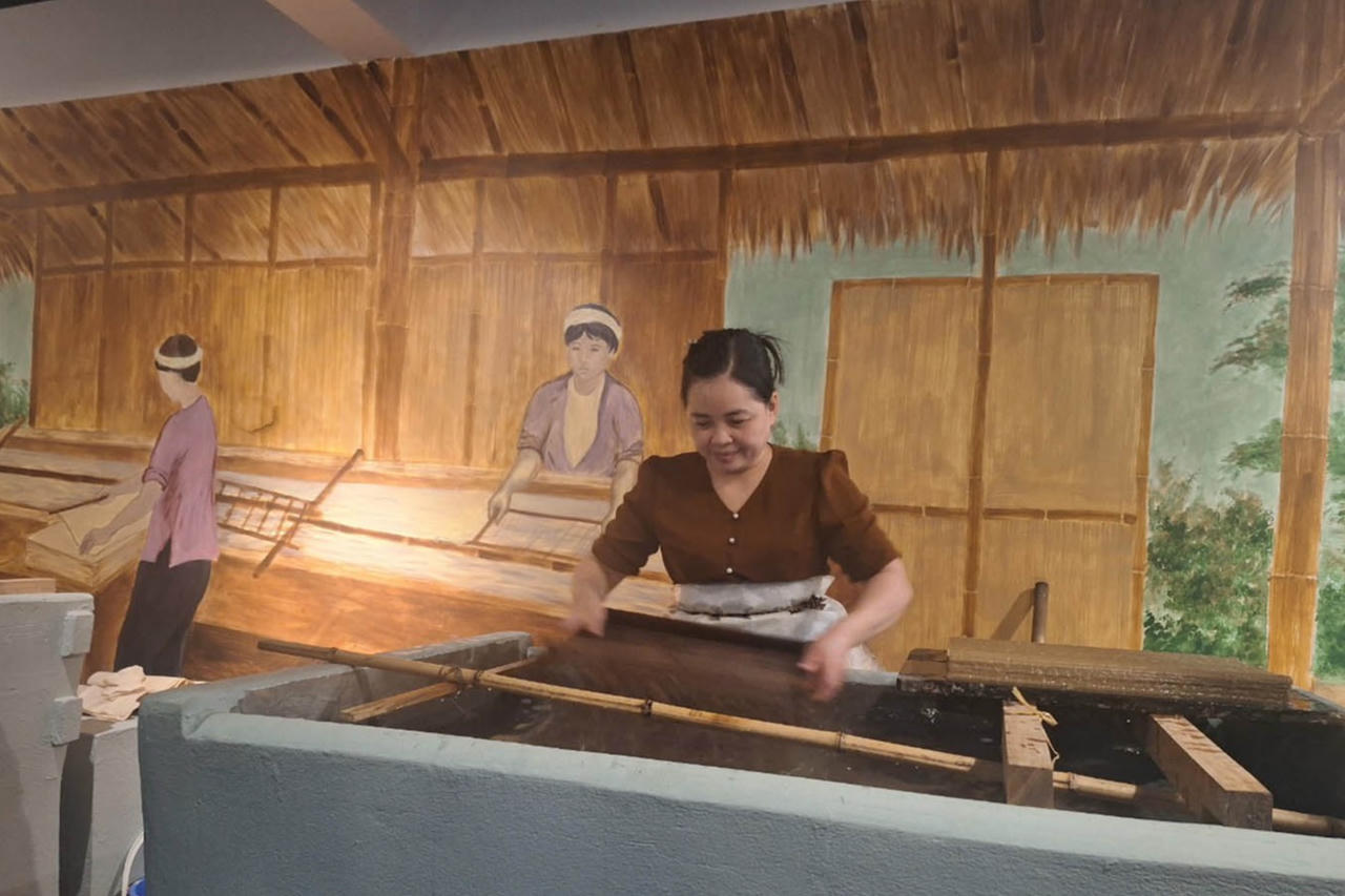 Nét tinh hoa văn hóa xưa tại làng nghề giấy dó niên đại nghìn năm