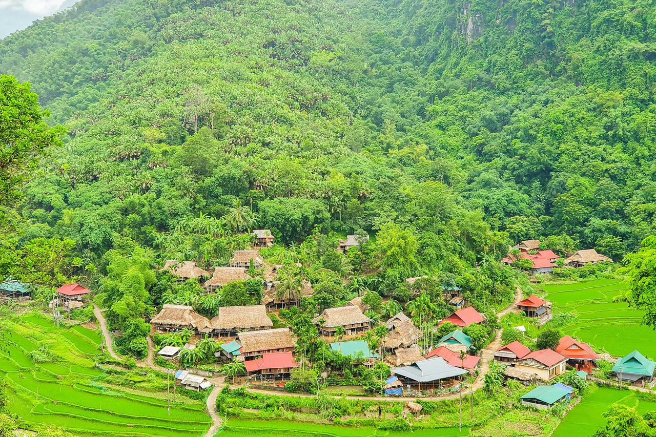 Một góc Pù Luông, Thanh Hóa.