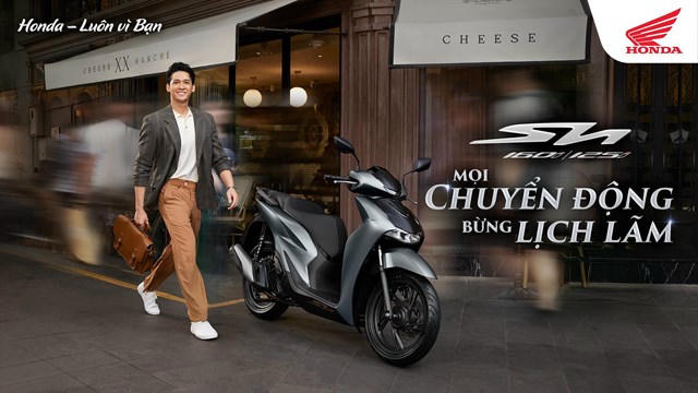 Honda Việt Nam (HVN) ra mắt loạt xe tay ga 2026: SH160i có màn hình TFT, LEAD và Air Blade 125 bổ sung phanh ABS