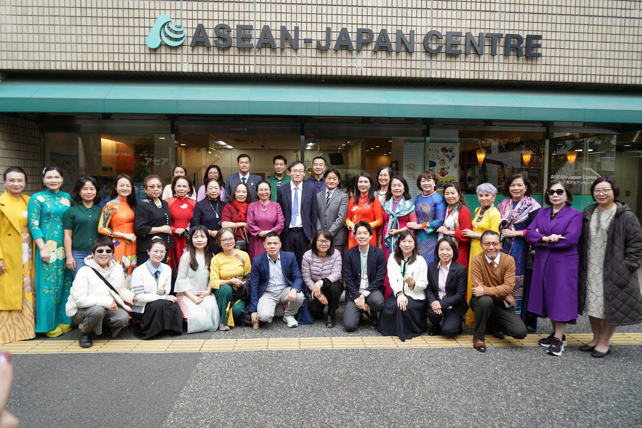 Trung tâm ASEAN tại Nhật Bản sẵn hỗ trợ nữ doanh nhân Việt Nam 