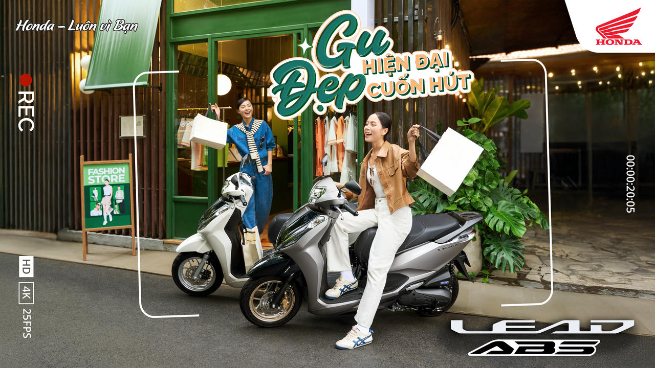 Honda Việt Nam (HVN) ra mắt loạt xe tay ga 2026: SH160i có màn hình TFT, LEAD và Air Blade 125 bổ sung phanh ABS