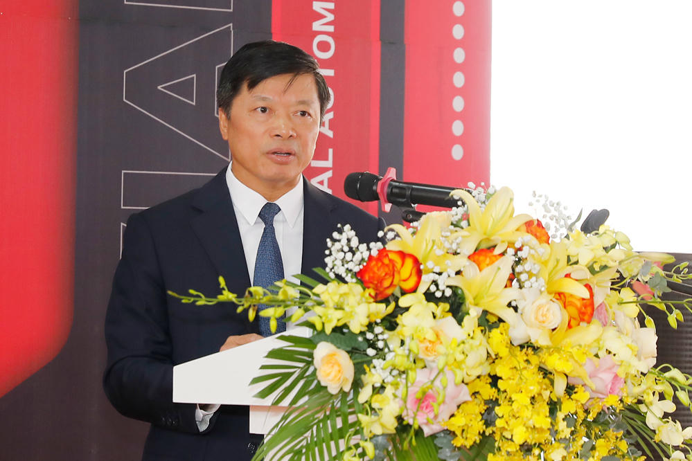 Ông Đào Quang Khải Phó Chủ tịch UBND tỉnh phát biểu tại lễ khai mạc